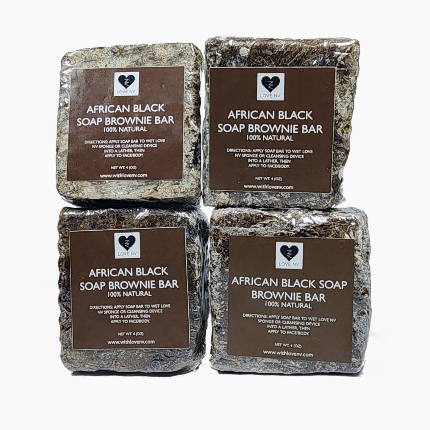 African Black Soap Brownie Bar