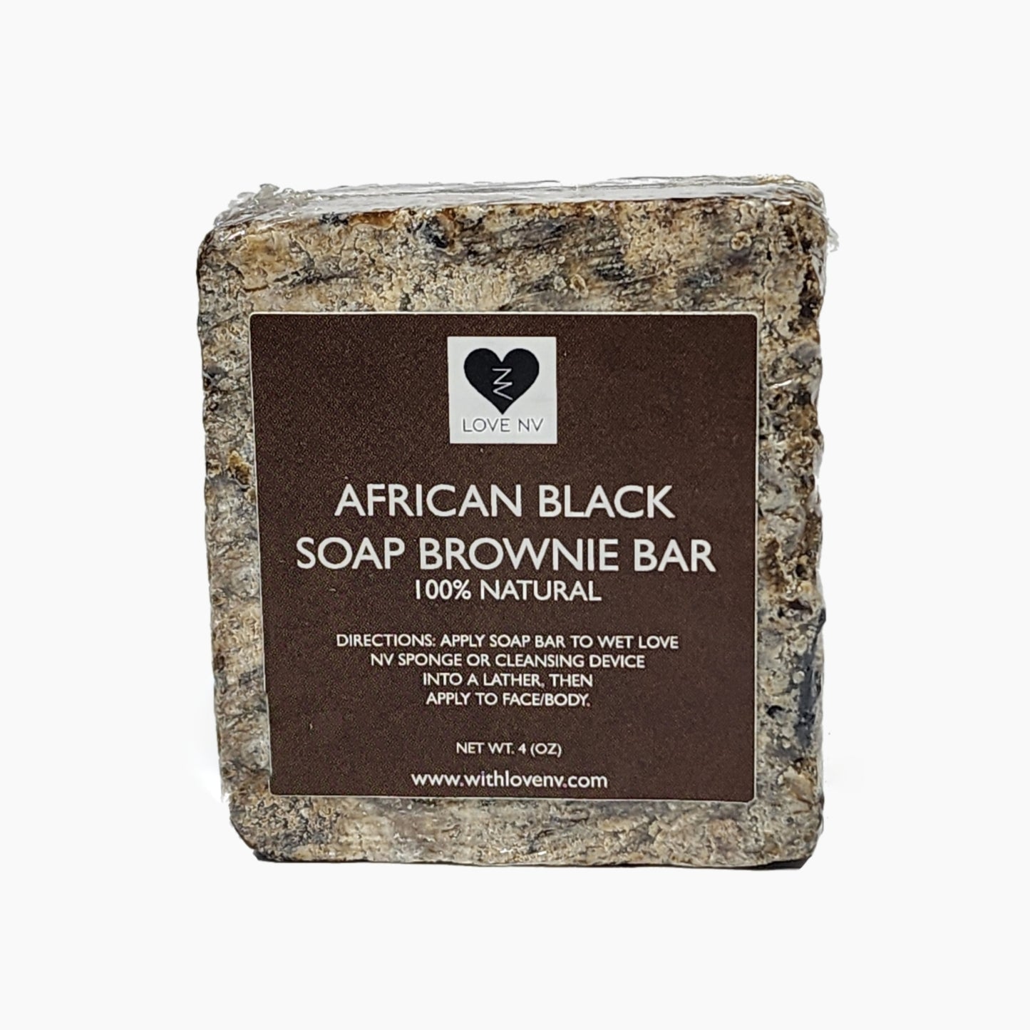 African Black Soap Brownie Bar